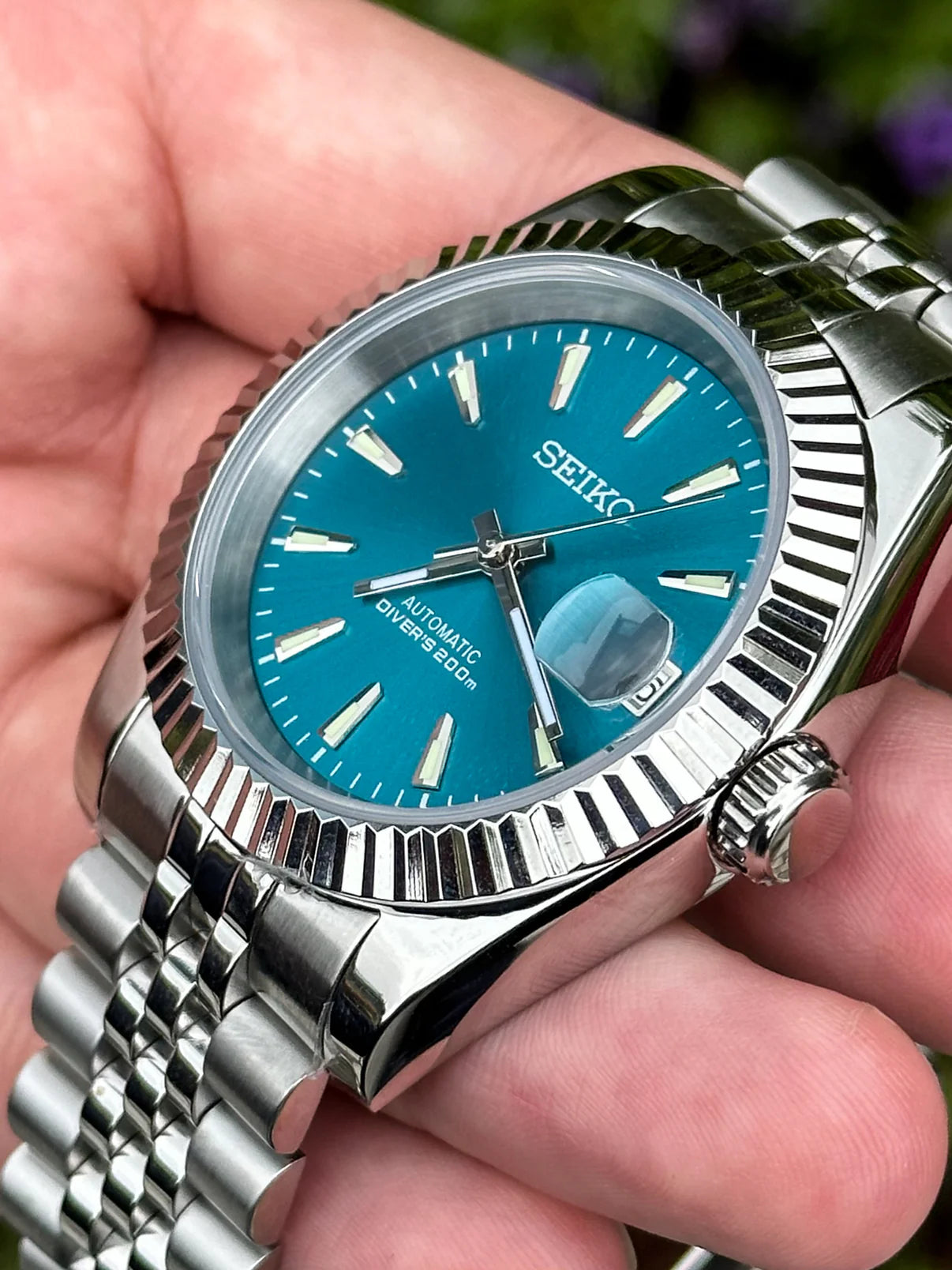 Ice Blue Datejust Mod
