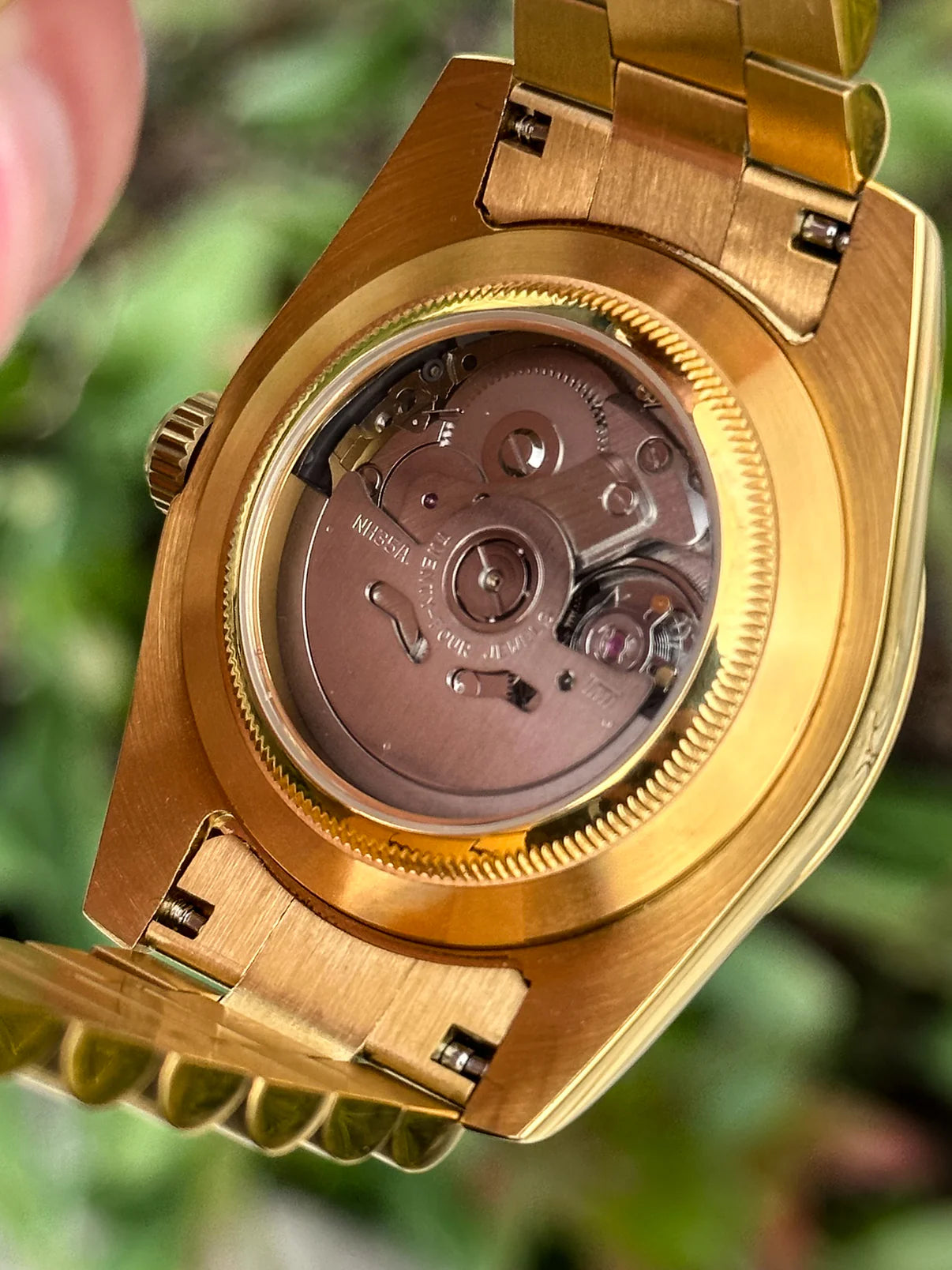Gold Roman Dial President Mod