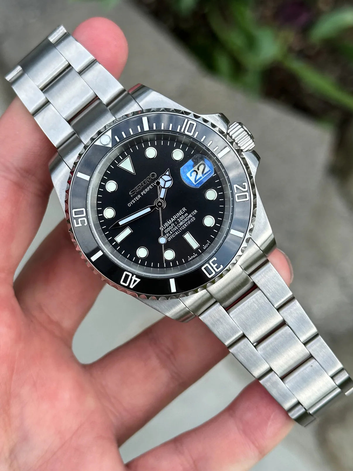 Submariner Black Dial Mod
