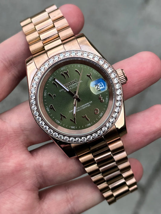 Olive Arabic Diamond President Mod