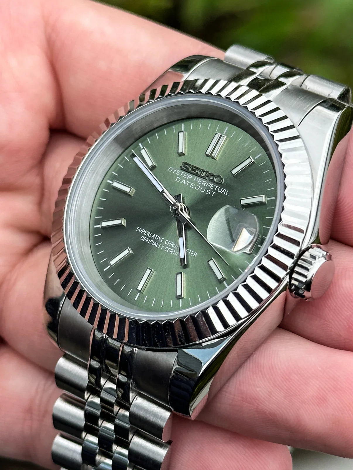 Olive Dial Datejust Mod