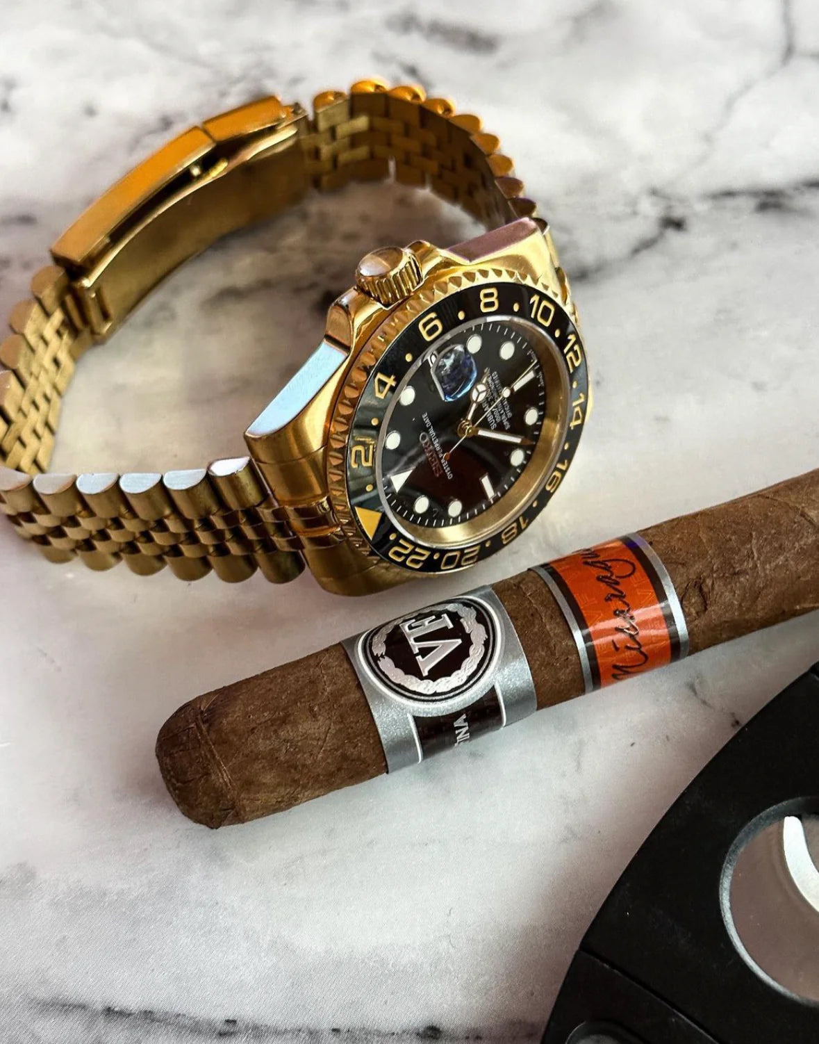 Seiko GMT Gold