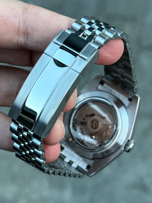 Rhodium Datejust Mod