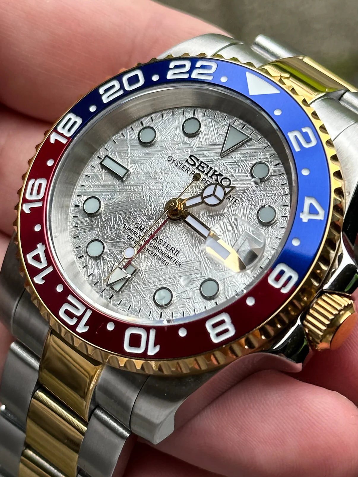 Two Tone Meteorite GMT Master Mod