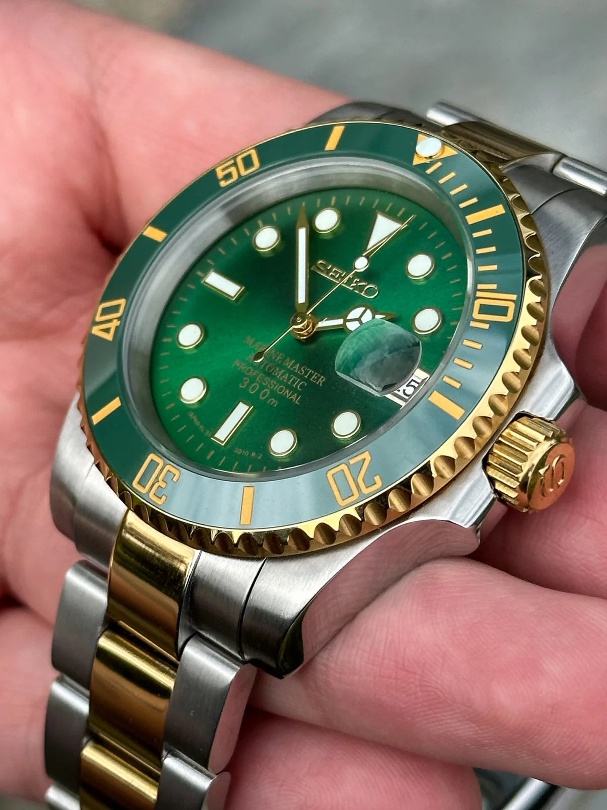 Seiko Submariner - Green