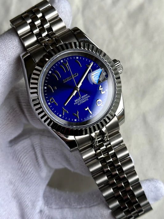 "Blue Arabic" Datejust Mod