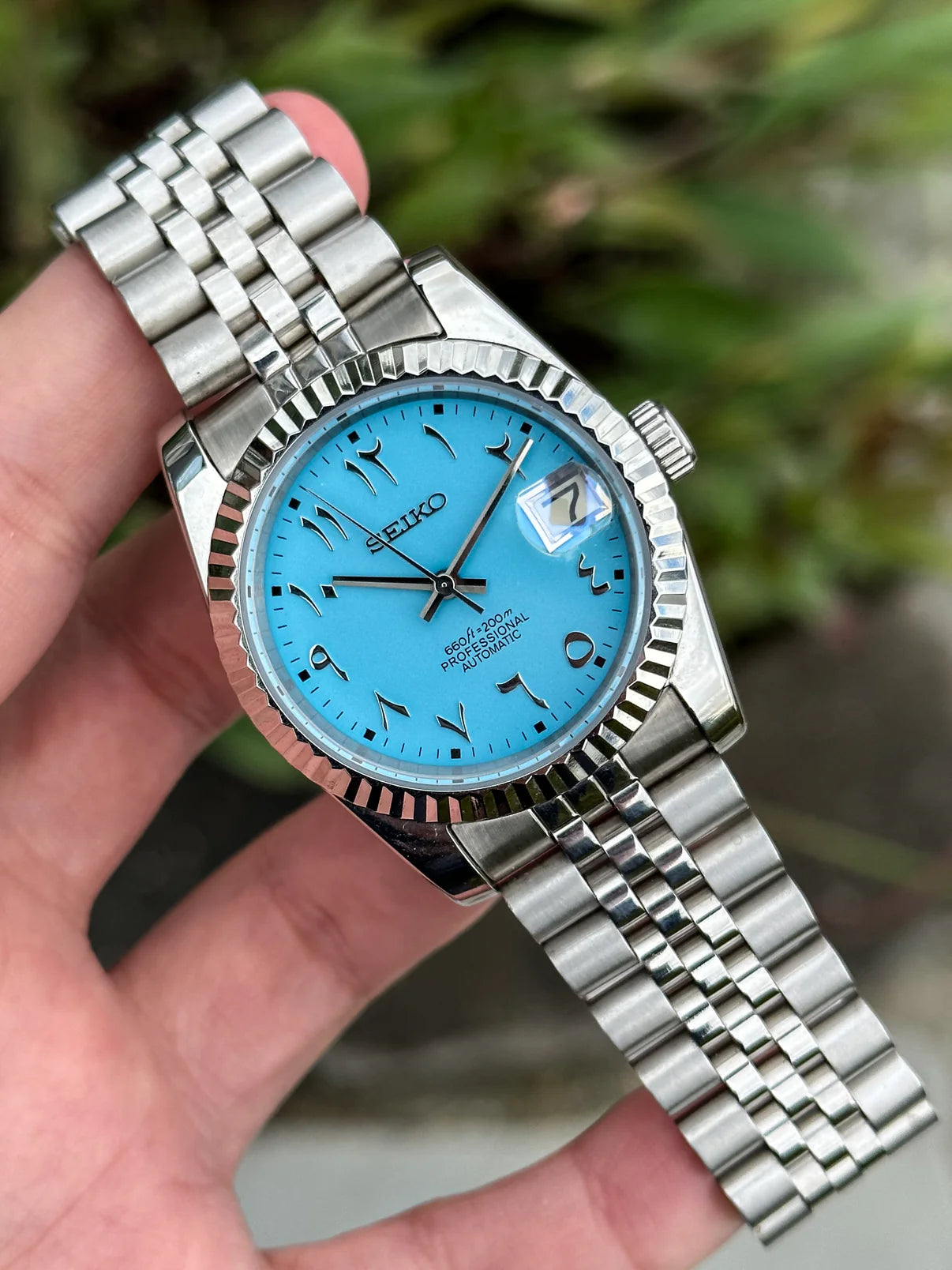 Turquoise Arabic Datejust  Mod
