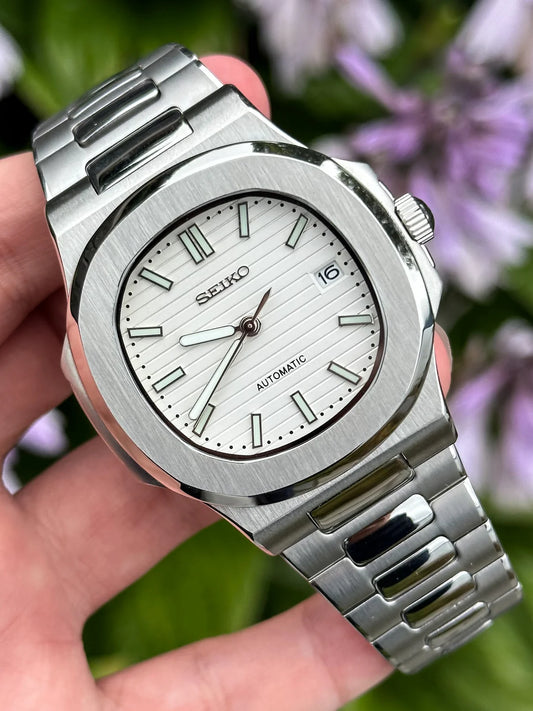White Dial Nautilus Mod