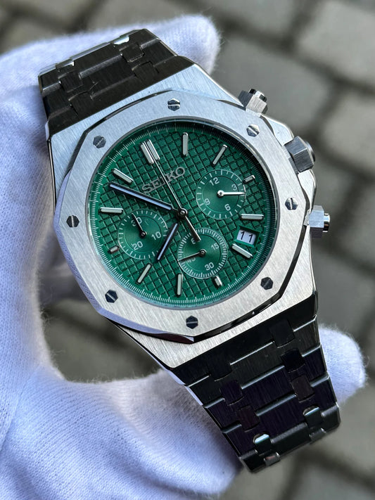 Emerald Royal Oak Chronograph Mod