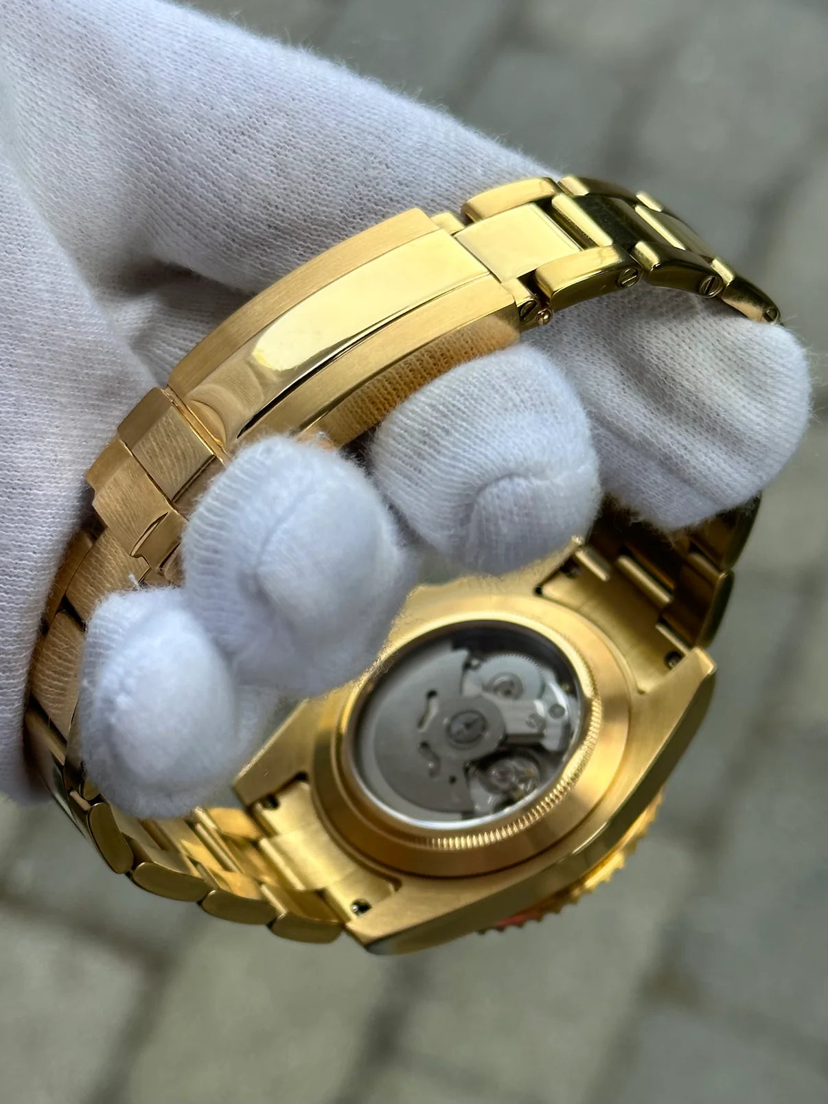 Gold Blue Dial Submariner Mod