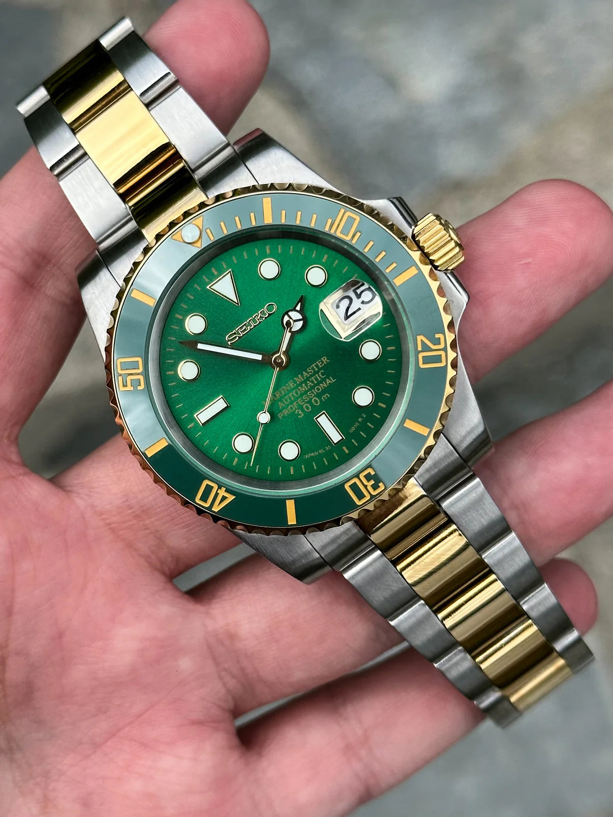 Seiko Submariner - Green