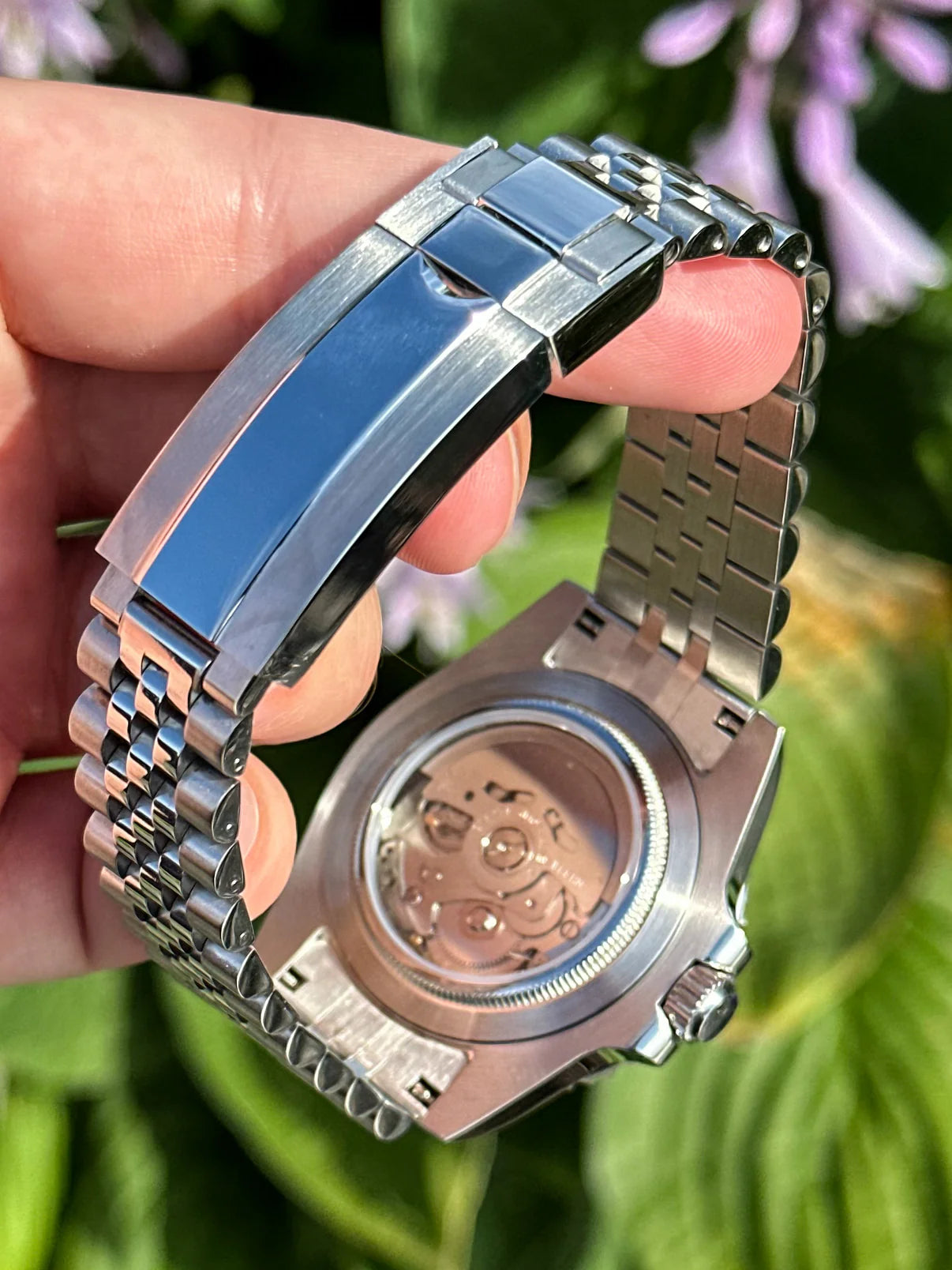 Seiko GMT Silver-Black